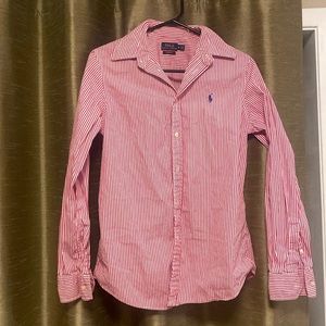 Girls size 10 Ralph Lauren top